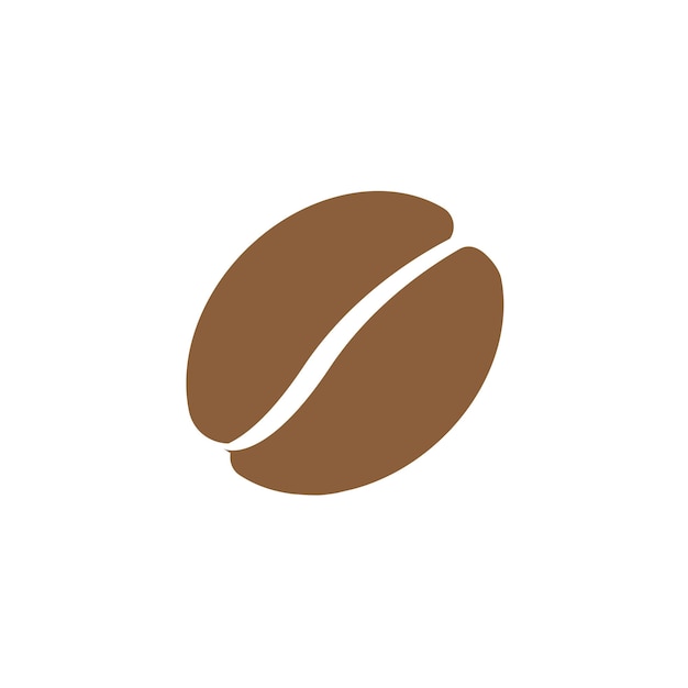 Vector de icono de grano de café