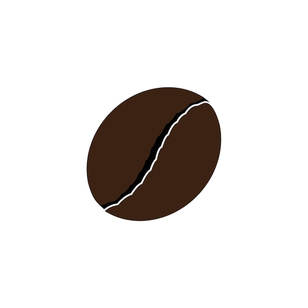 Vector vector de icono de grano de café