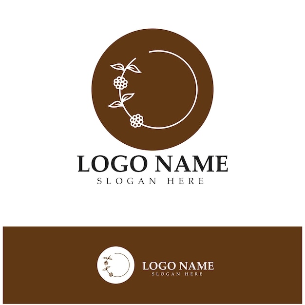 Vector de icono de grano de café