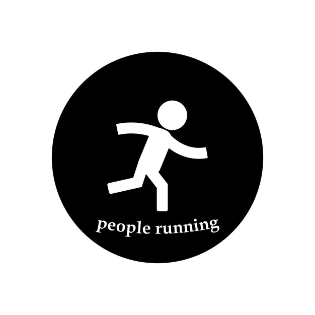 Vector de icono de hombre corriente