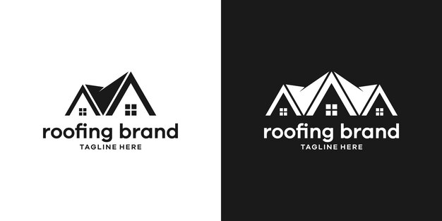Vector de icono de ilustración de diseño de logotipo de inicio