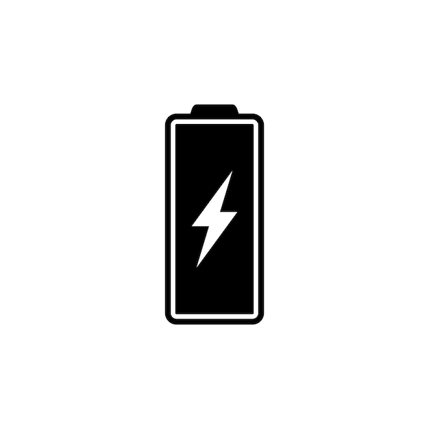 Vector de icono de indicador de energía de batería