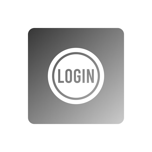 Vector de icono de inicio de sesión