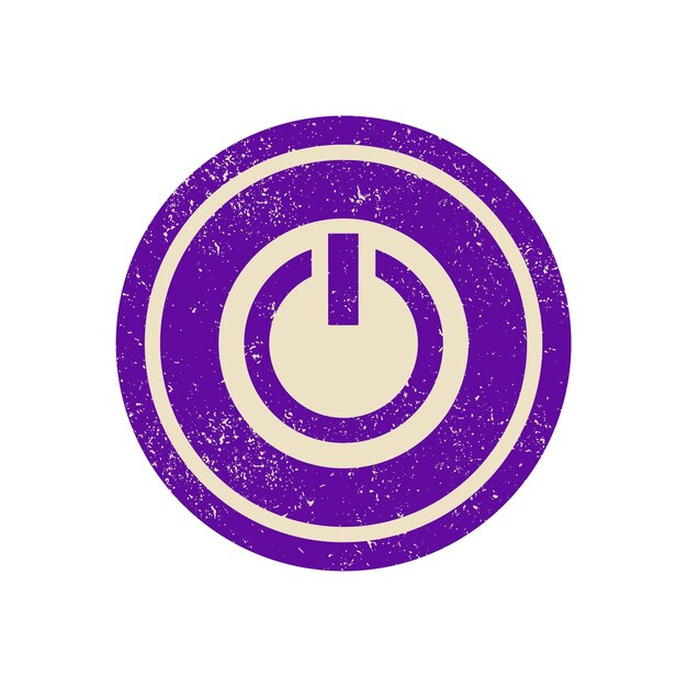 Vector de icono de interfaz de energía