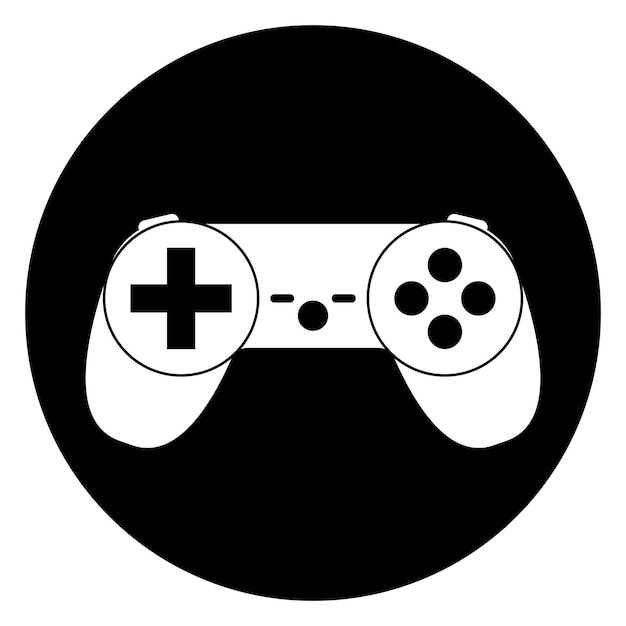 vector de icono de joystick