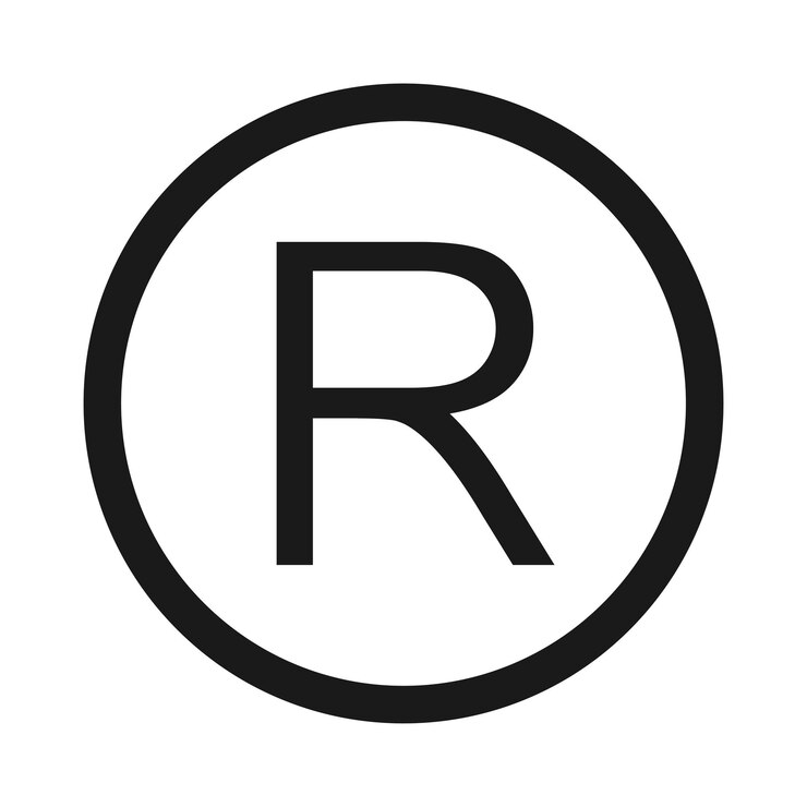 Vector vector del ícono de la letra r