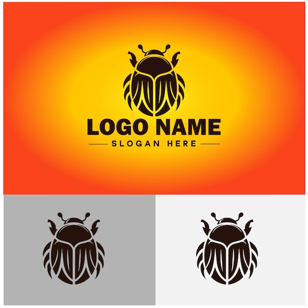 Vector de icono del logotipo de la abeja de junio para el icono de la aplicación de la marca de negocios