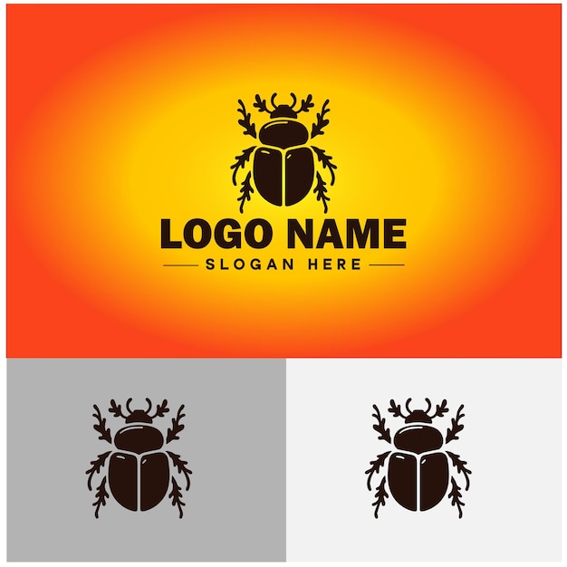 Vector de icono del logotipo de la abeja de junio para el icono de la aplicación de la marca de negocios