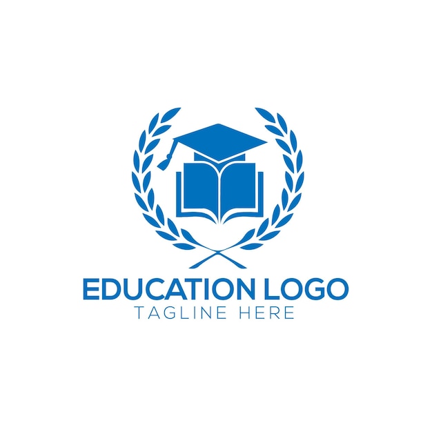 vector de icono de logotipo de educación