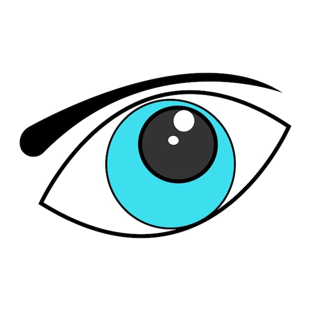 vector de icono de ojo