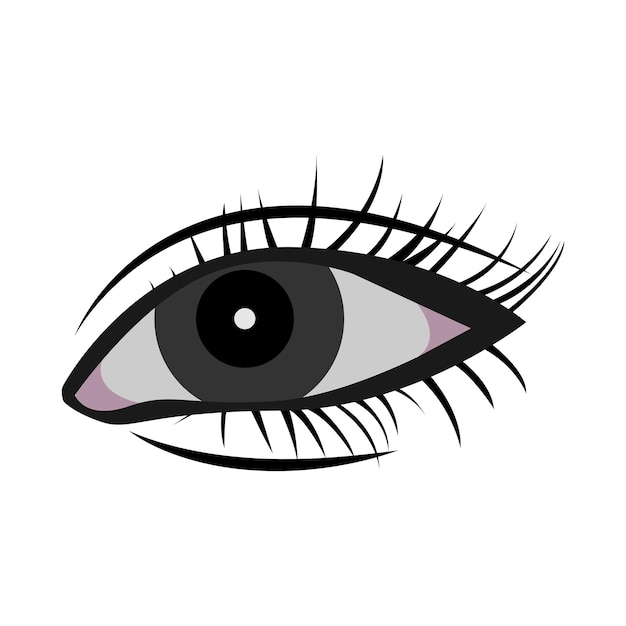 vector de icono de ojo