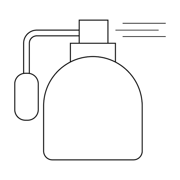 vector de icono de perfume