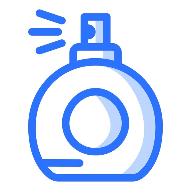 Vector de icono plano sombreado de elemento islámico de perfume