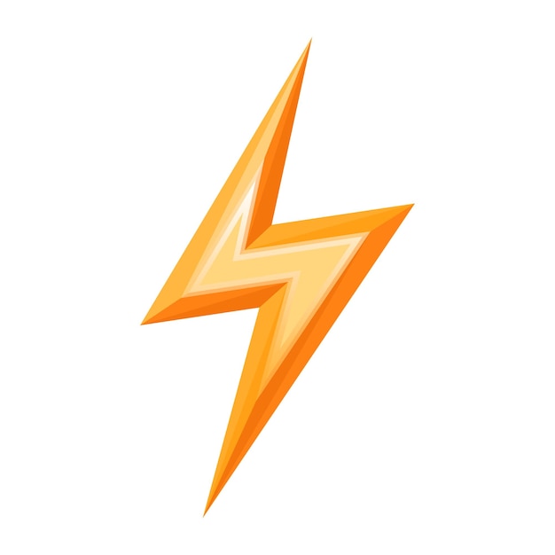 Vector icono de rayo