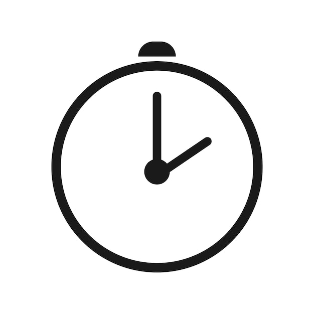 vector icono de reloj