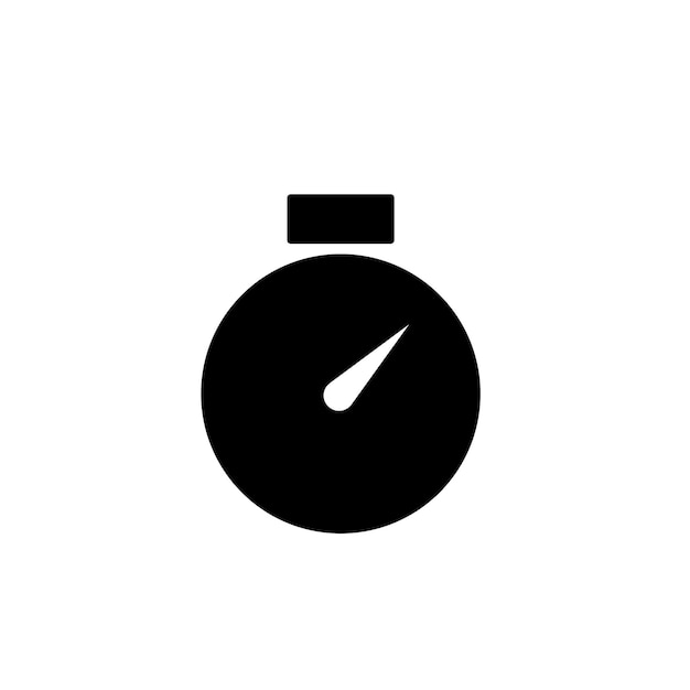 Vector del icono del reloj