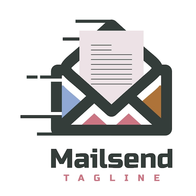 Vector de icono de sobre