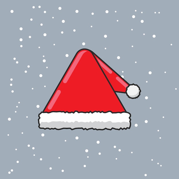 Vector de icono de tapa de santa