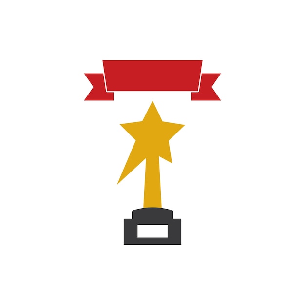 Vector del ícono del trofeo