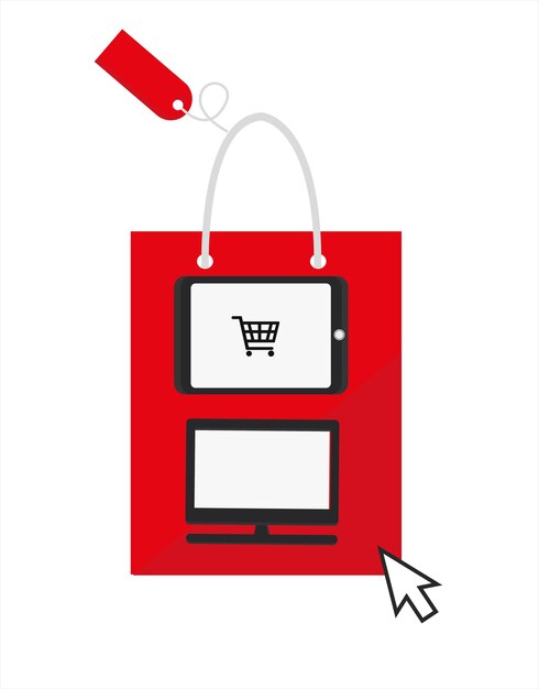 Vector de icono de venta Cyber Monday