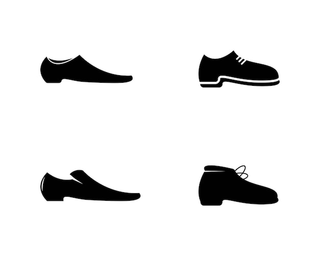 Vector de icono de zapato elegante