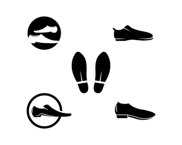 Vector vector de icono de zapato elegante