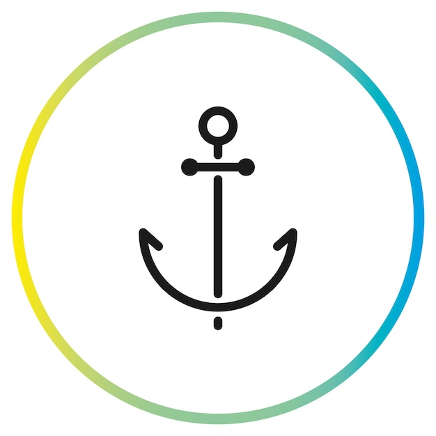 Vector de íconos de anclaje