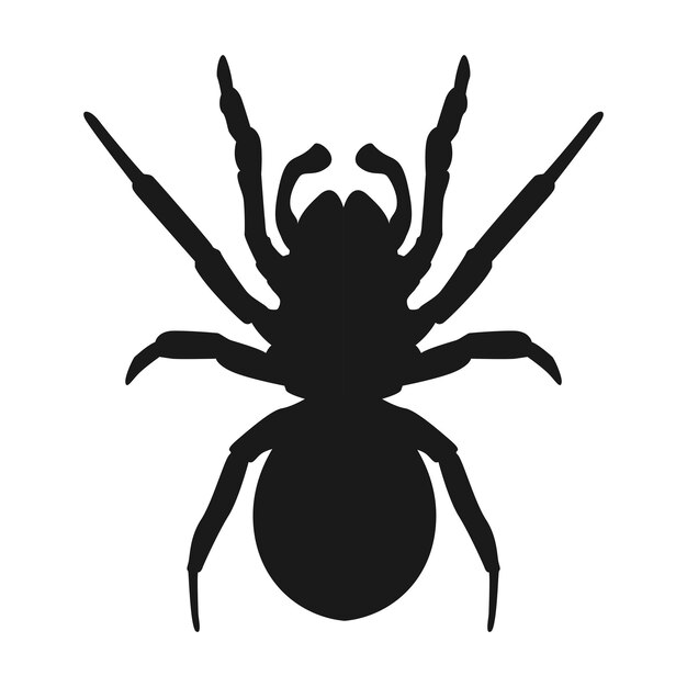 Vector de íconos de araña