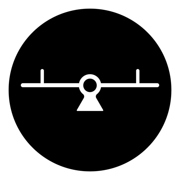Vector de íconos de balanceo