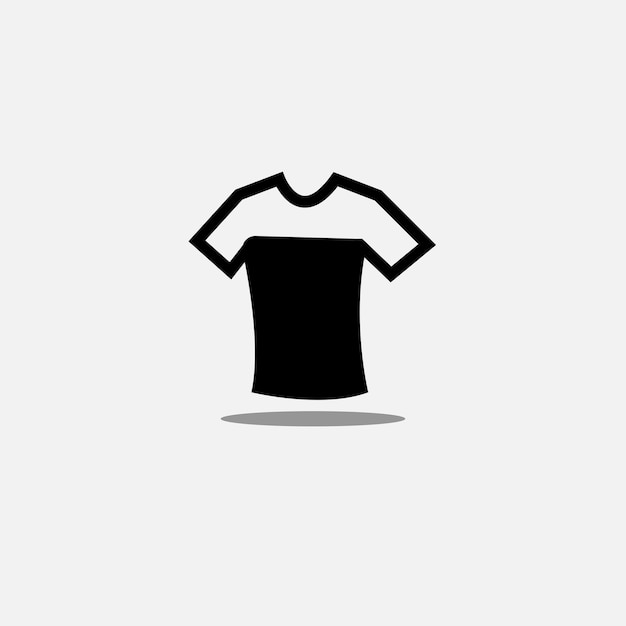 Vector de los iconos de las camisetas