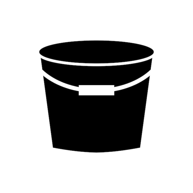 Vector de íconos de cubo