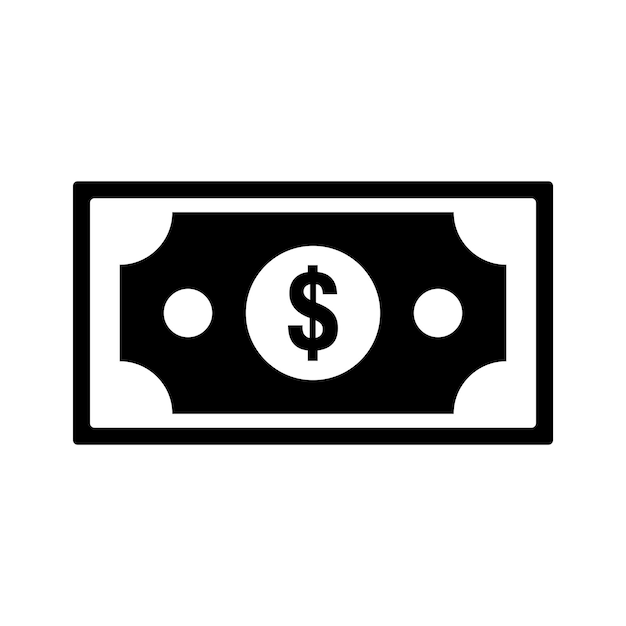 Vector de íconos de dinero