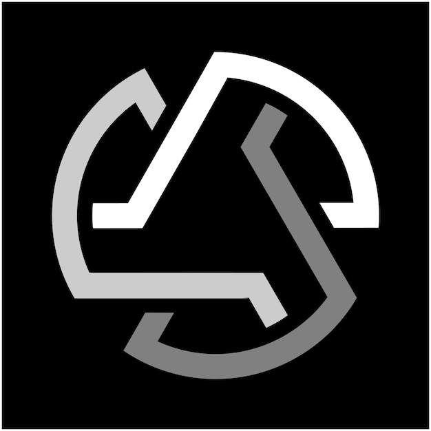 Vector de íconos de diseño de logotipo de reciclaje