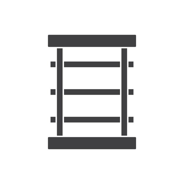 Vector de íconos de las estanterías de las tiendas