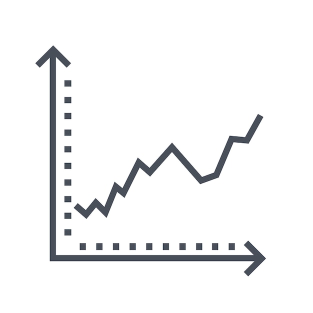 Vector de íconos financieros