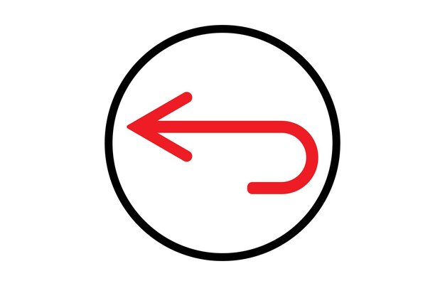 Vector de íconos de flecha sencillo