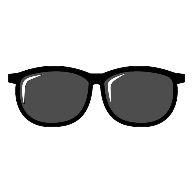 Vector de los iconos de las gafas