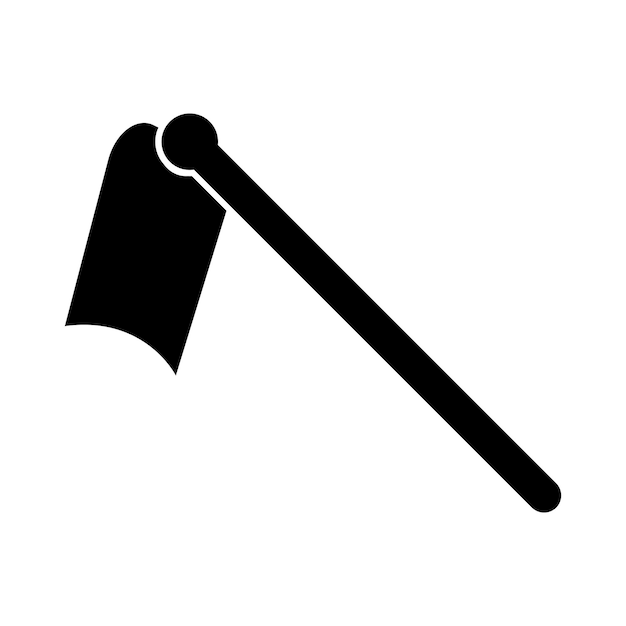 Vector de íconos de Hoe