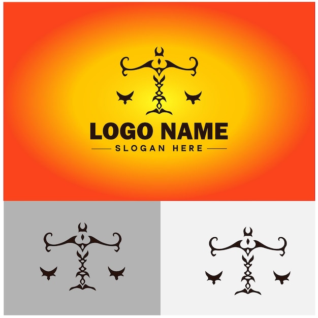 Vector vector de íconos de logotipo para aplicaciones empresariales plantilla de logotipo de silueta