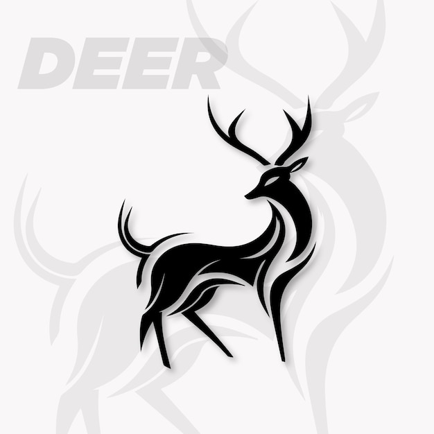 Vector de íconos de logotipo minimalista y querido