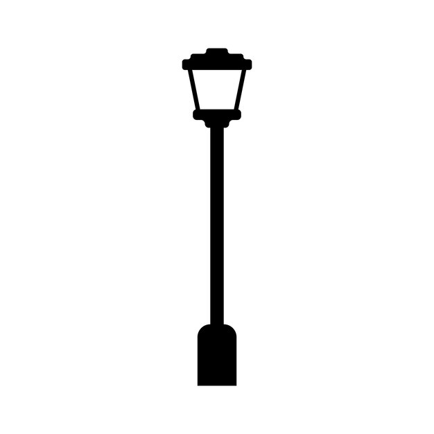 Vector de iconos de luces de la calle