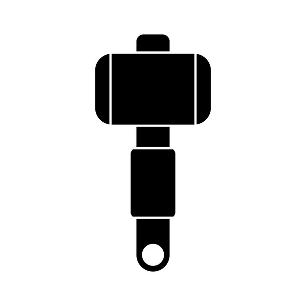 Vector de íconos de martillo
