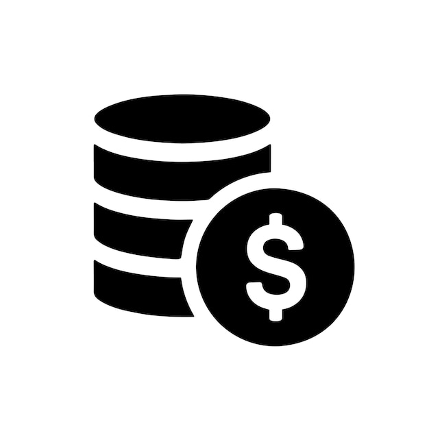 Vector de íconos de monedas