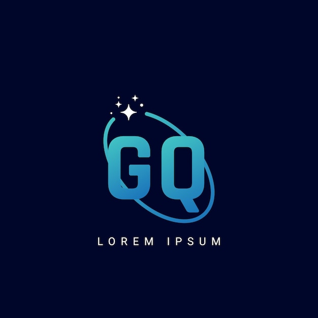Vector de íconos de monograma basado en el logotipo inicial de la empresa