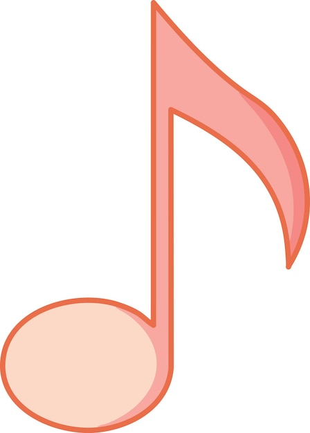 Vector de íconos de música Vector de iconos de música de la nota3