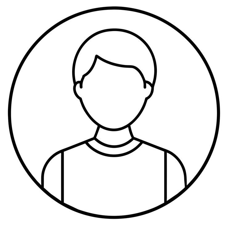 Vector vector de íconos del perfil de usuario 22