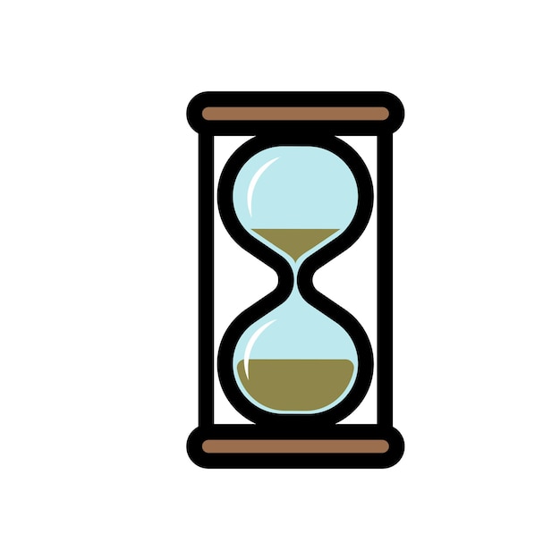 Vector de iconos de reloj de arena