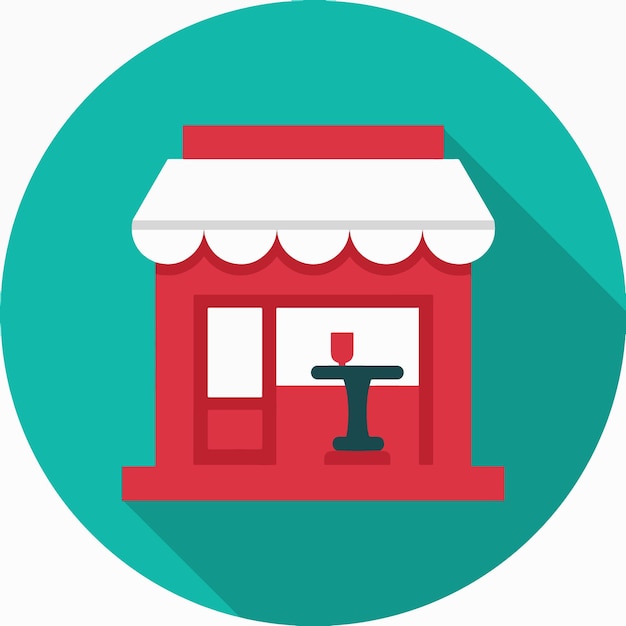 Vector de íconos restruarant Ilustración de arte