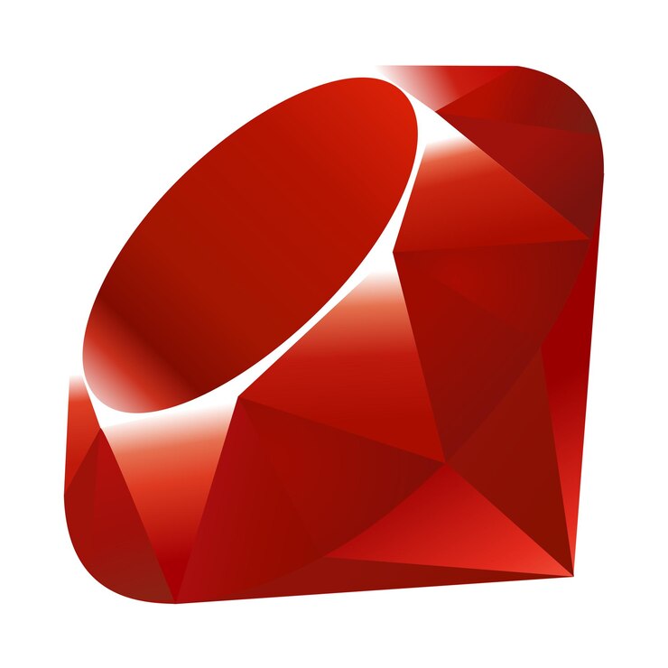 Vector vector de íconos de rubí