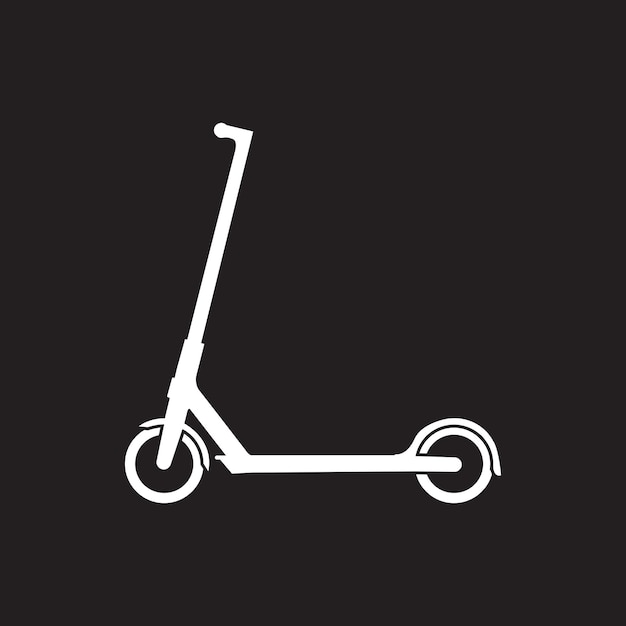 Vector de íconos de scooter